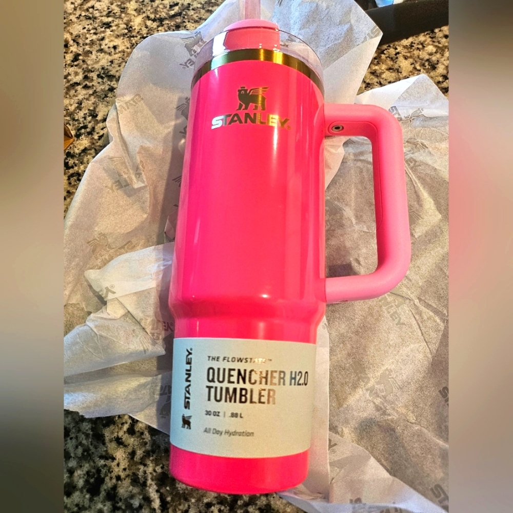 Authentic 30 oz Pink Parade Stanley